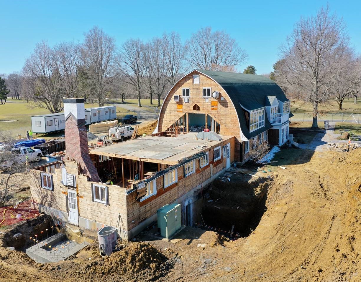 Clubhouse construction -- 03 08 2021