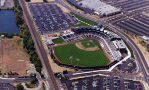 Stadium at completion