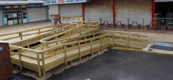 Seaside Boardwalk Access Reconstruction